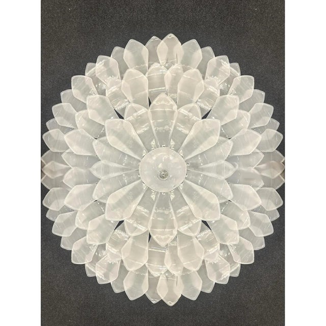 Early 21st Century Artistic Sanded Glass Flush Mount by Simoeng for Simoeng For Sale - Image 5 of 7