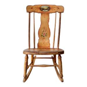 Antique Painted Rocking Chair