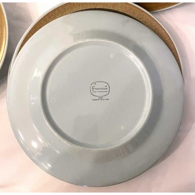 Franciscan China Franciscan "Nut Tree" Dinner Plates - Set of 6 For Sale - Image 4 of 5