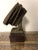 Abstract Mid Century Brutalist Modern Layman Jones 1964 Iron Sculpture For Sale - Image 3 of 10