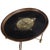 Toile Tray Top Table With Bronze Base, C. 1940 For Sale - Image 4 of 8