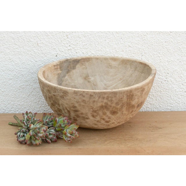 Handhewn African Root Bowl For Sale - Image 9 of 9