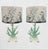 Light Green Vintage Faux Mint Green Coral Coastal Table Lamps With Chinoiserie Bird Branch Shades- A Pair For Sale - Image 8 of 8