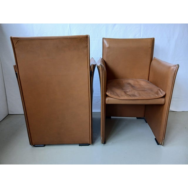 401 Break Armchairs by Mario Bellini for Cassina, 1970s, Set of 2 For Sale - Image 6 of 16