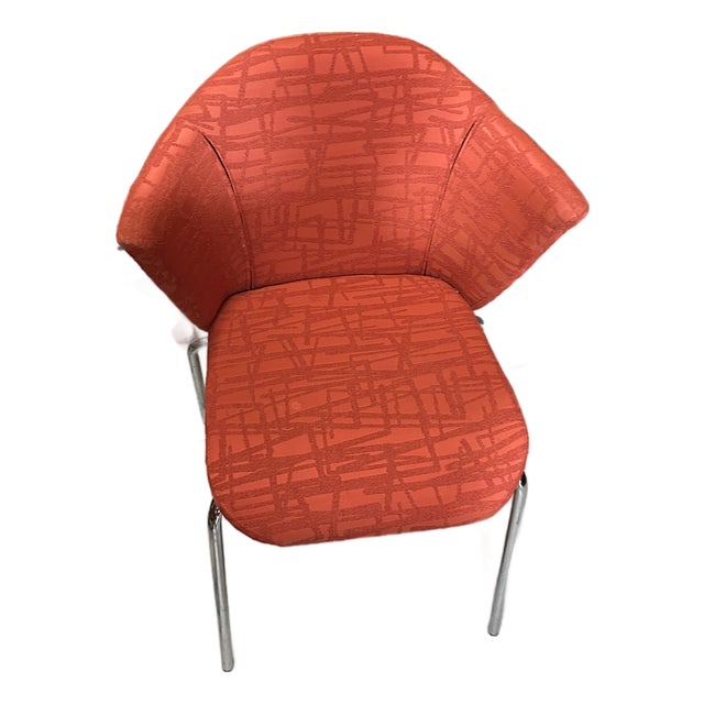 Vintage Red Coalesse Steelcase Abstract Chair For Sale