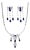 Agi Natural Blue Sapphire & Diamond Necklace 18 Karat White Gold, Suite, Estate For Sale