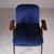 Brown Set of Vintage Blue Velvet Chairs For Sale - Image 8 of 15