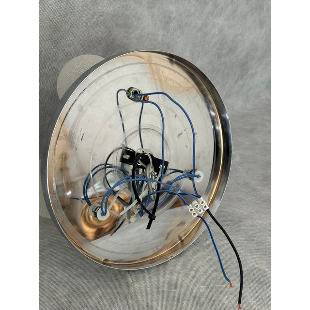Space Age Ceiling Lamp with Three Decorative Glass Bulbs, 1970s For Sale - Image 6 of 9