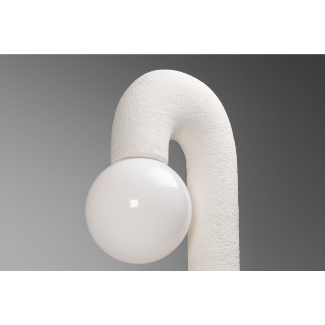 Textile Eryngi Floor Lamp by Elisa Uberti for Aifunghi For Sale - Image 7 of 9