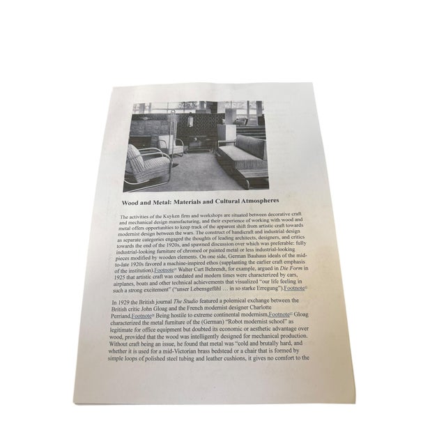 Art Deco Tubular Steel Lounge Chairs by Frits Kuyken, 1936, Set of 2 For Sale - Image 4 of 16