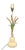 1960s Vintage Italian-Inspired Tole Wheat Sheaf Table Lamp – Hollywood Regency / French Country For Sale - Image 5 of 11