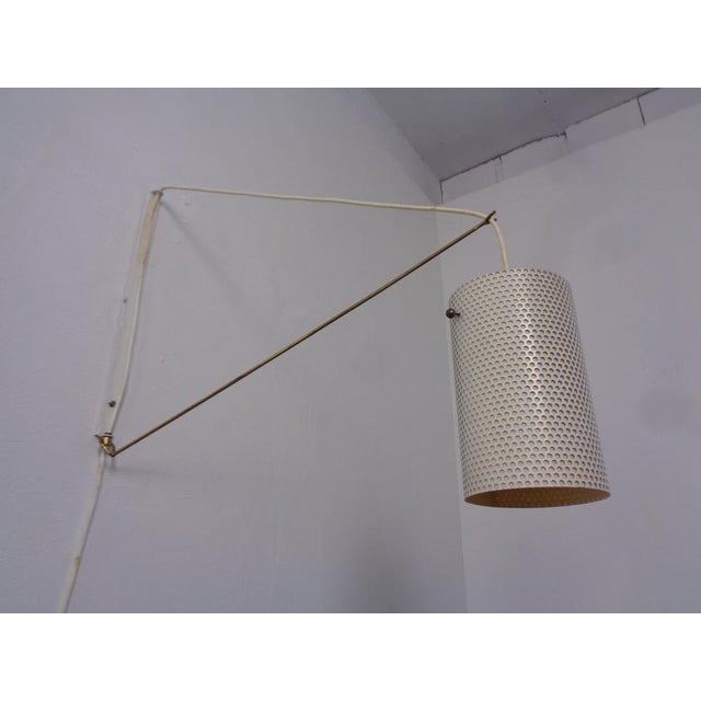 Contemporary Adjustable Brass Wall Lamp, Italy, 1950s For Sale - Image 3 of 18