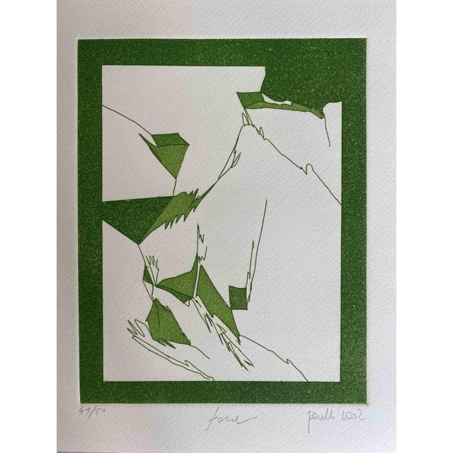 Mottetti is an original contemporary artwork realized by the italian contemporary artist achille perilli (rome, b.1927) in...