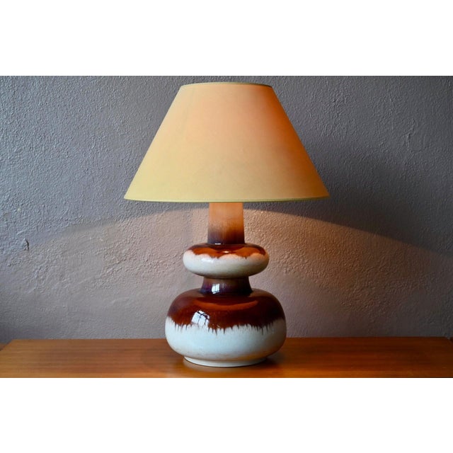 Brutalist Fat Lava Ceramic Totem Lamp, 1970s For Sale - Image 15 of 15