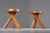 Set of Elm S13A Stools attributed to Pierre Chapo, France, 1970s For Sale - Image 3 of 13
