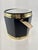 Black 1960s Mid-Century Modern Culver Black and Gold Lowball Glasses With Coordinating Ice Bucket – Set of 5 For Sale - Image 8 of 10
