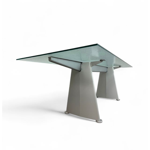 1980s Trapèze Dining Table by Jean Prouvé for Tecta, 1980s For Sale - Image 5 of 11