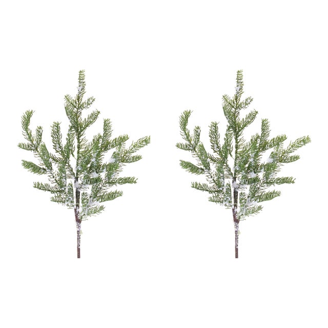Rustic Pine Spray (Set of 2) For Sale - Image 3 of 3