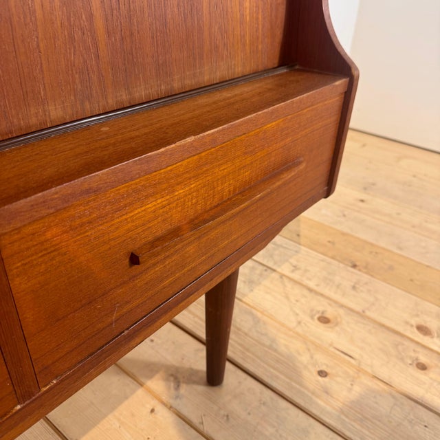 Wood Danish Teak Bar Cabinet, 1960s For Sale - Image 7 of 8