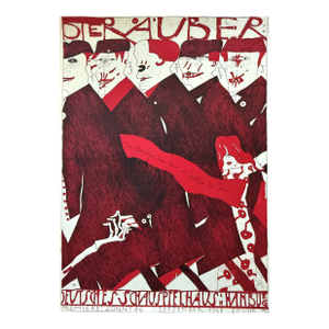 Horst Janssen - ‘Die Raüber’ Expressionist Lithograph, Signed (1968)