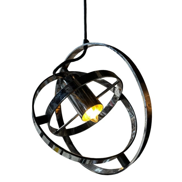 Vintage Space Age Pendant Lamp by Anthony Staples and Angus Wallace, 1960 For Sale - Image 7 of 9