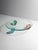 Postmodern Postmodern Murano Glass Serving Plate, 1990s For Sale - Image 3 of 6