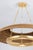 2020s Hudson Valley Lighting Oaklyn 36 in. 6 Light Chandelier in Vintage Gold Leaf Finish For Sale - Image 5 of 11