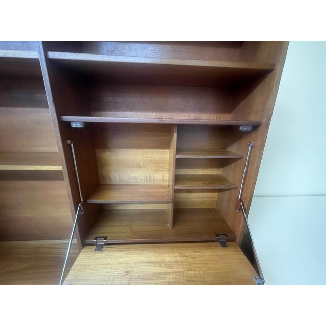 Mid-Century Modern Teak Wall Unit, 1960s For Sale - Image 9 of 12