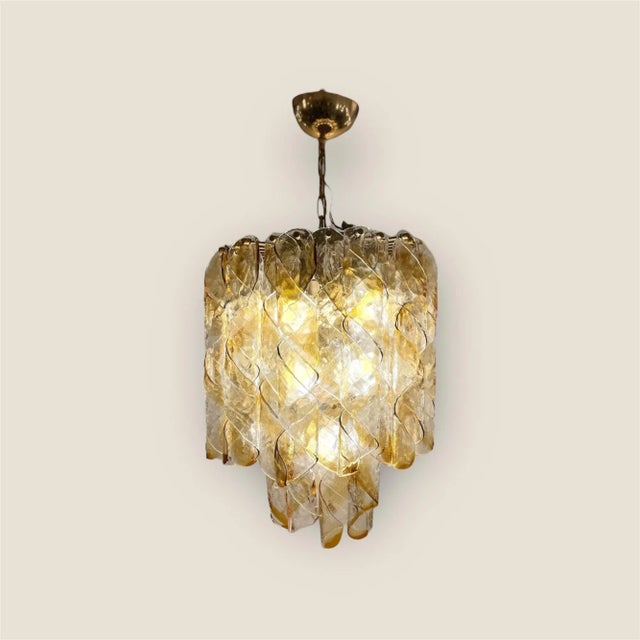 Torciglioni Hanging Light from AV Mazzega, 1970s For Sale - Image 13 of 13
