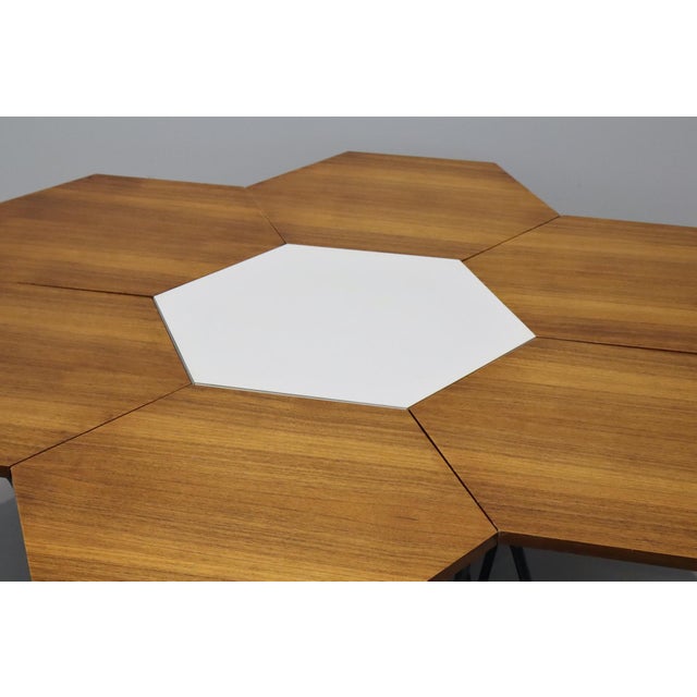 Coffee Tables by Gio Ponti for Isa Bergamo, Italy, 1950s, Set of 7 For Sale - Image 14 of 15