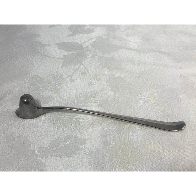 Vintage Mid 20th Century Long Handle Silver Candle Snuffer Chairish