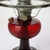 Antique Mantle Lamp Co. Rare Red Glass Kerosene Lamp With Opalescent Shade C1920 For Sale - Image 4 of 7