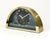 1980s Hollywood Regency Brass See-Through Table Clock attributed to Seiko, Japan, 1980s For Sale - Image 5 of 16