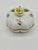 White Herend Mille Fleurs Handpainted Trinket Box With Lid, Porcelain - 1915-1930 For Sale - Image 8 of 18