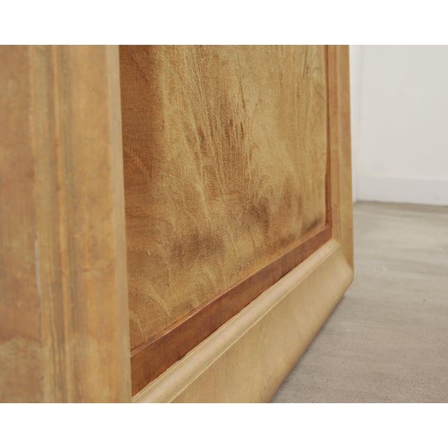 19th Century French Aubusson Harvest Tapestry Framed Panel 9.5 Ft For Sale - Image 10 of 18