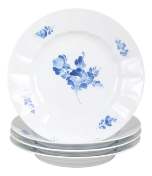 Vintage Porcelain Dinner Plates from Royal Copenhagen, 1990s, Set of 4