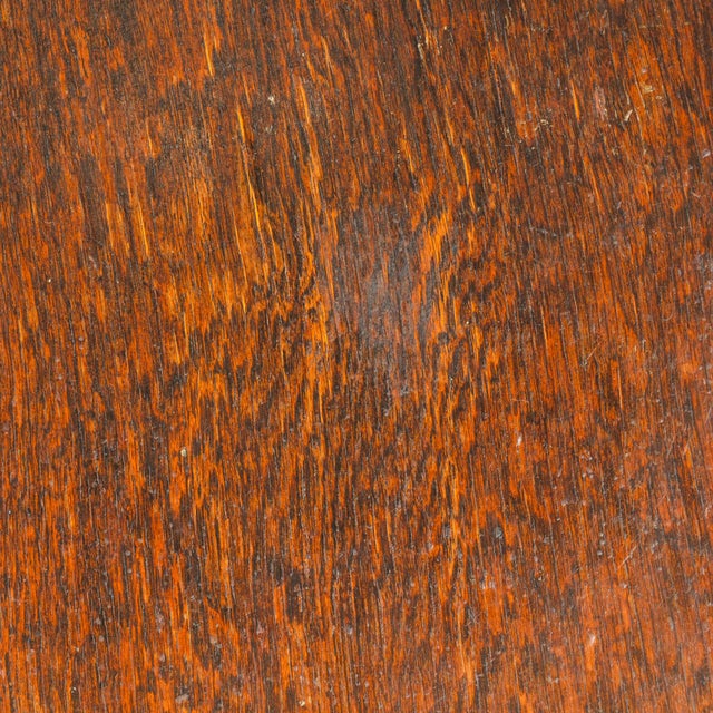 Vintage Egyptian Revival Turned Wood Low Stool For Sale - Image 11 of 12