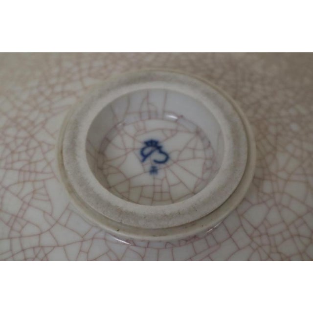 Bowl Porcelain Rarity Bohemia-Werk Blue and White Eagle Motif, Germany 1941 For Sale - Image 6 of 12