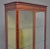 Wood Antique Mahogany & Inlaid Display Cabinet For Sale - Image 7 of 13