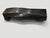 Contemporary Andrianna Shamaris Log Style Live Edge Charred Teak Wood Bench For Sale - Image 3 of 18