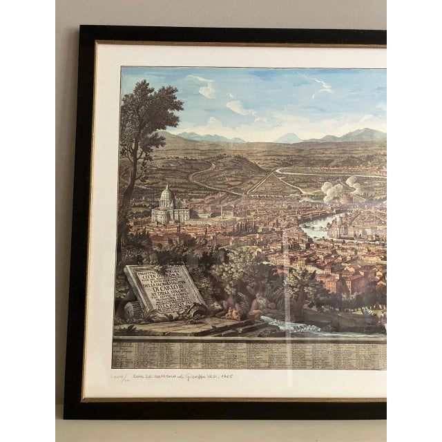 Italian Architectural Print, Classical View of Rome For Sale - Image 3 of 10