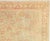 Yellow and Orange Antique Mahal Rug, Handmade Oriental Rug For Sale - Image 13 of 18