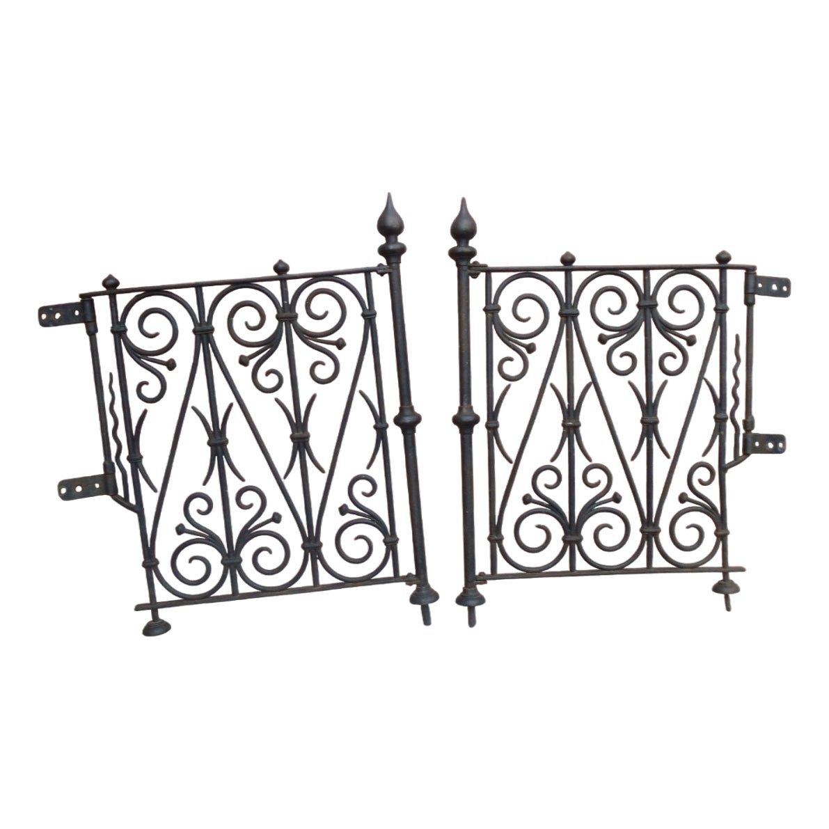 Antique Communion Rail from Monastery Chapel, 1890s, Set of 2 | Chairish