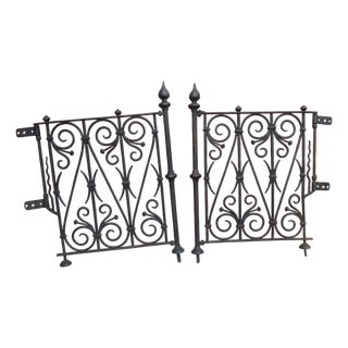 Antique Communion Rail from Monastery Chapel, 1890s, Set of 2 For Sale