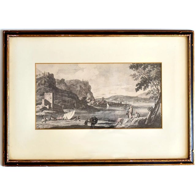 18th Century Engraving of a Marco Ricci Landscape by Giovanni Volpato For Sale - Image 10 of 10
