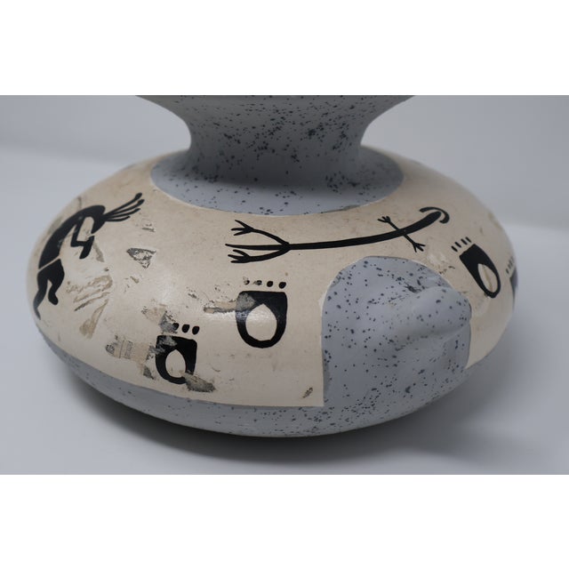 Signed Betty Selby Figural Vase & Japanese Tokoname Ring-Form Sake Vessel — Set of 2 For Sale - Image 12 of 18