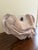 Antique French Marble Female Bust Fragment With Draped Neoclassical Form For Sale - Image 4 of 12