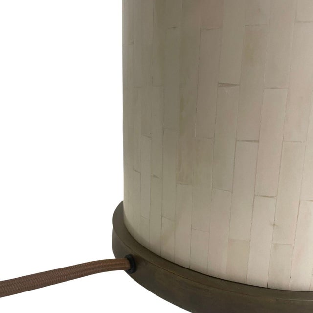 Textile Visual Comfort "Eliot Table Lamp" by Aerin Eliot For Sale - Image 7 of 9