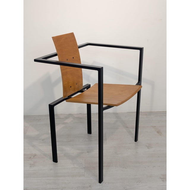Brown Vintage Chair by Karl-Friedrich Forster, 1980s For Sale - Image 8 of 16