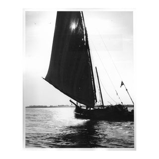 1964 Nile River Felucca Egyptian Photograph For Sale